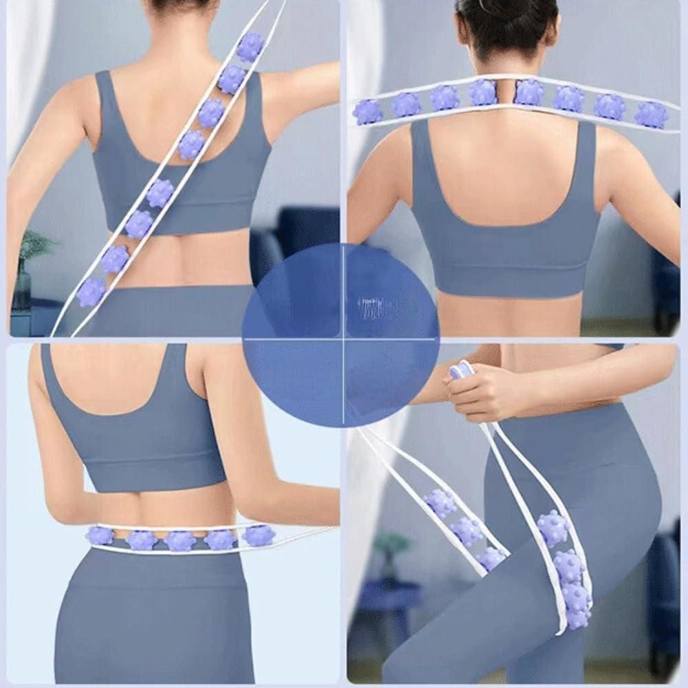Deep-Tissue Muscle Massage Roller Rope