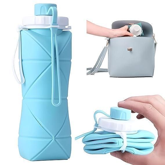 The Ultimate Travel Flex: Foldable Silicone Performance Bottle