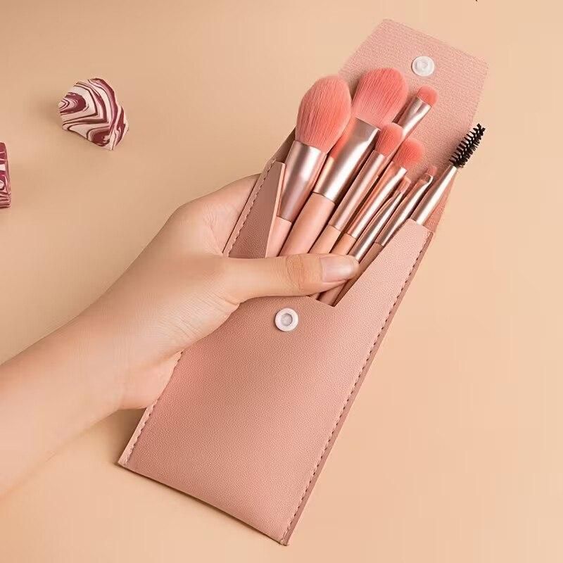 Vault Beauty Elite™ | Mini 8-Piece Pro Makeup Brush Set