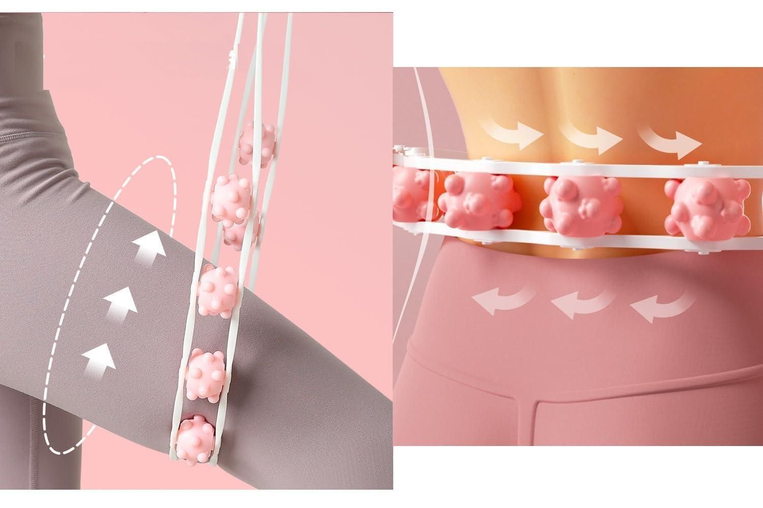 Deep-Tissue Muscle Massage Roller Rope