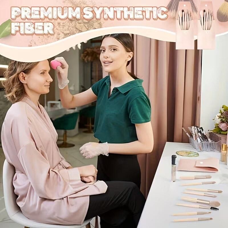 Vault Beauty Elite™ | Mini 8-Piece Pro Makeup Brush Set