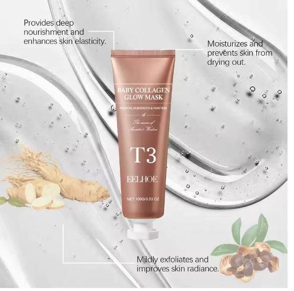 Vault Skin Elite™ | Baby Collagen Glass-Glow Infusion Mask (100g)